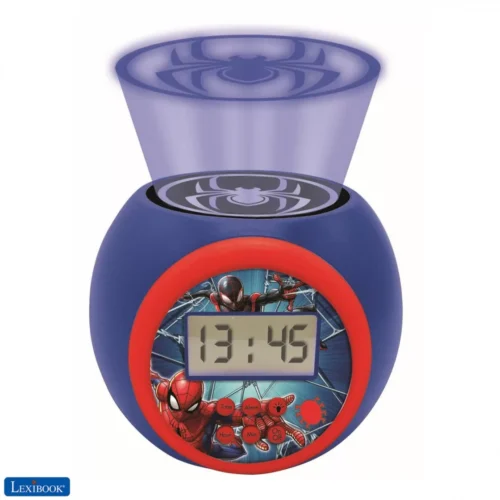 Budzik Spiderman z projektorem