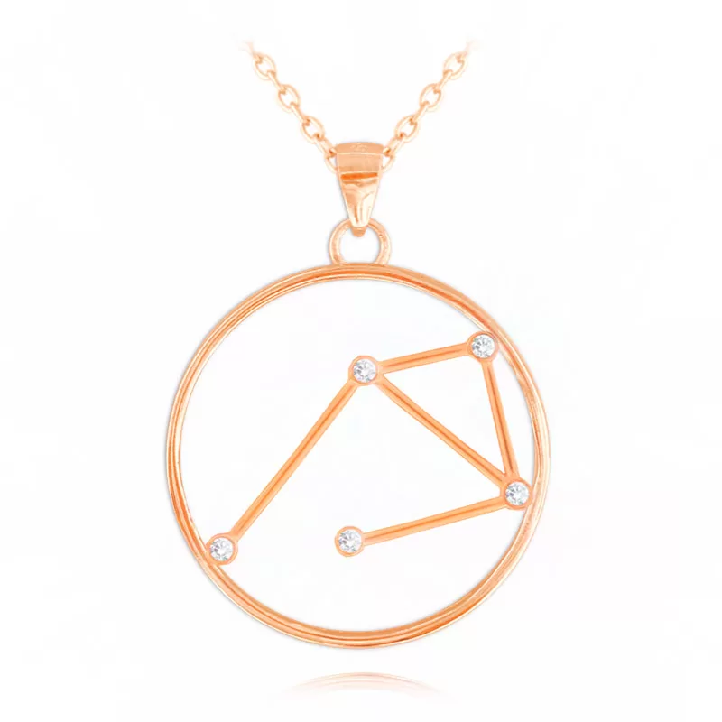 Rose-gold-naszyjnik-WAGA-MINET-Stars-Znak-Zodiaku-JMAS9510RN45-jpg.webp Rose gold naszyjnik WAGA Znak Zodiaku