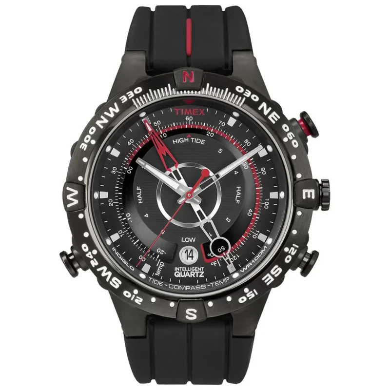Timex T2N720 Intelligent Quartz Tide Temp Compass