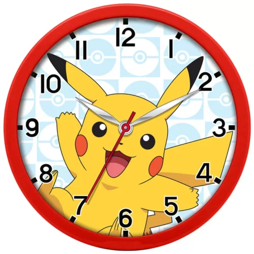Zegar ścienny Pokemon Pikachu