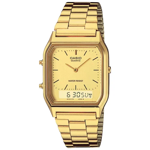 Zegarek-Casio-AQ-230GA-9DMQYES-Vintage-Zloty-zlota-tarcza.webp Zegarek Casio AQ-230GA-9DMQYES Vintage