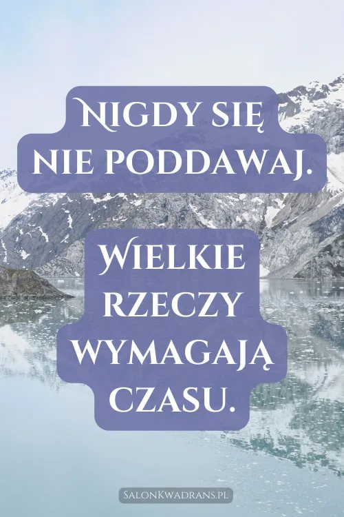 Wielkie rzeczy czas